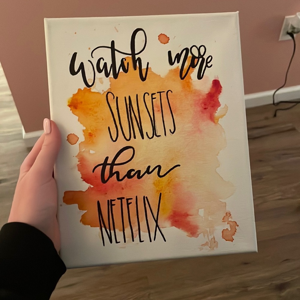 Cute canvas painting